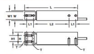 美国世铨Celtron LOC-50kg称重传感器尺寸