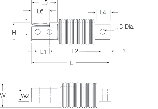 HBM Z6称重传感器尺寸